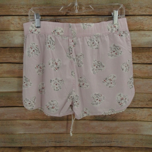 GAP Body Hearts and Flowers Summer Sleep Shorts M - Picture 7 of 16